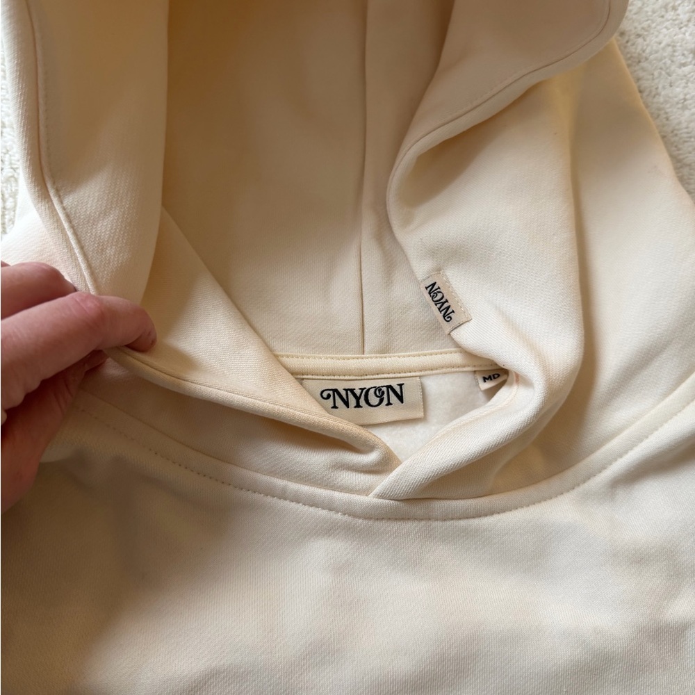 New York or Nowhere Cream Hoodie - Picture 3 of 3